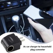 Picture of 110V AC to 12V DC Car Auto Power Converter Adapter Cigarette Lighter Socket DC to AC Converter