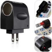 Picture of 110V AC to 12V DC Car Auto Power Converter Adapter Cigarette Lighter Socket DC to AC Converter