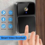 Picture of Smart Wireless Remote Video Doorbell Intelligent Visual Doorbell Home Intercom HD Night Vision WiFi Rechargeable