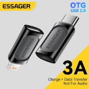 Picture of ESSAGER USB Female Type C to iOS Male Adapter 480Mbps Data Transmission Converter