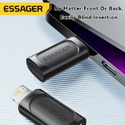 Picture of ESSAGER USB Female Type C to iOS Male Adapter 480Mbps Data Transmission Converter