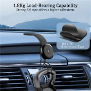 Picture of Bendable Aluminum Arm Magnetic Phone Holder for Car Cell Phone Mount for Car Dash Fits Most Phones