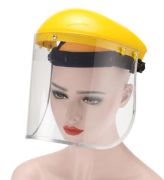 Picture of  Safety Plastic Face Shield for Grinding Full Impact Resistant Safety Face Shield for Construction