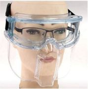 Picture of Anti Scratch Splash Chemical Industrial reusable Clear full face Protective Eyewear 