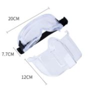 Picture of Anti Scratch Splash Chemical Industrial reusable Clear full face Protective Eyewear 