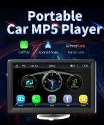 Picture of Car Stereo FM Radio Compatible For Car play Android Auto 7" HD Screen USB/SD MP5 Player Hands-Free Calling