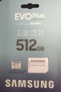 Picture of Samsung EVO Plus memory card 512GB/1TB Micro TF Flash SD Sard Up to 160Mbps C10 for Phones, Tablets, Go Pro Cameras, Drones