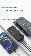 Picture of 10000/20000 mAH 22.5W Power Bank Fast Charging Power Bank Portable External Battery Charger Multipurpose