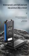 Picture of Solar Charger 10000mAH Solar Power Bank 4 Outputs Quick Charge Qi Wireless Portable Charger with LED Flashlight for iPhone