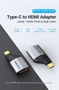 Picture of Vention USB C to HDMI 4K 60Hz Type C to HDMI 2.0 Adapter for Samsung, MacBook Air,  iPad