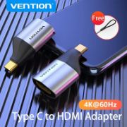 Picture of Vention USB C to HDMI 4K 60Hz Type C to HDMI 2.0 Adapter for Samsung, MacBook Air,  iPad