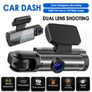 Picture of 3.16 inch HD Dual lens Black Box Car Night Vision DVR Vehicle Mirror Video Camera 