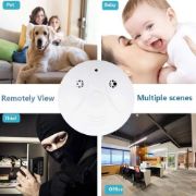 Picture of 1080p Ultra HD Smoke Detector Hidden Camera Wi-Fi Remote Real-Time Viewing Smoke Detector 2.4g Camera