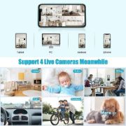 Picture of W8 2.4g Camera 1080P Wireless Mini Wi-Fi Nanny Cam Smart Home, Pet Dog, Baby Monitor Camera 