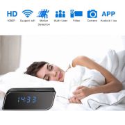 Picture of 4K/1080P 2.4G Wi-Fi Mini Full HD Clock Camera with Movement Detect Night Vision for Home and Office Surveillance