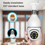 Picture of Wistino 5GHZ/2.4G Dual Band Wifi HD Night Vision IP surveillance Home Security Wireless Light Bulb PTZ Camera