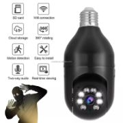 Picture of Wistino 5GHZ/2.4G Dual Band Wifi HD Night Vision IP surveillance Home Security Wireless Light Bulb PTZ Camera