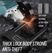 Picture of WEST BIKING Bicycle Anti-Theft Alloy Lock 4-Digit Password U-Shaped Lock Bold And Retrievable Password Motorcycle Lock