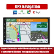 Picture of 7 inch Autoradio Double Din Car Stereo GPS Navigation WIFI BT FM RDS Universal Car Video