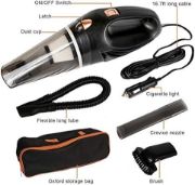 Picture of  Car Vacuum Cleaner - Portable Handheld Mini Vacuum Cleaner, 16ft Cord, Bag, & Attachments