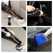 Picture of  Car Vacuum Cleaner - Portable Handheld Mini Vacuum Cleaner, 16ft Cord, Bag, & Attachments