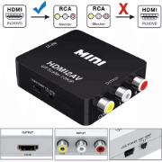 Picture of RCA to HDMI /  HDMI to RCA Converter Adapter