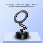 Picture of  360 Degree Universal Stable Glass Vacuum Adsorption Suction Vacuum Cell Mobile Screen Bracket Foldable Car Magnetic Phone Holder